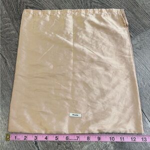 Prada Empty Satin Dust Bag